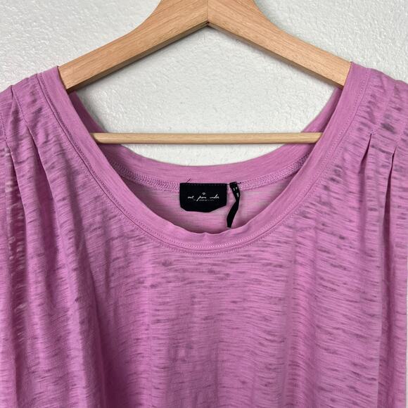 Urban Outfitters Out From Under Small Pink Burn Out Oversized High Low Tank Top - Picture 2 of 7